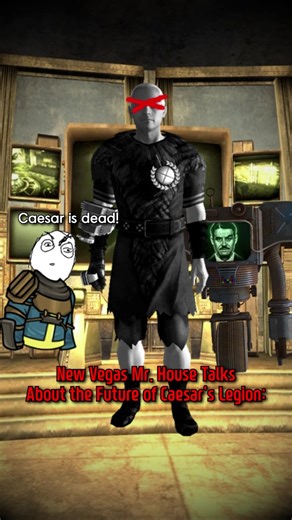 New Vegas - Mr. House on the future of Caesar’s Legion