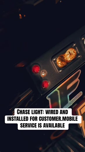 #fyp #install #chaselight #fypシ゚viral #offroad customer reached out for mobile service Chase light was wired and installed DM for pricing