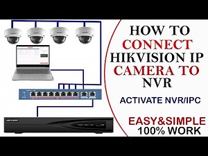 Hikvision NVR & IP Camera Full Setup | Activate IP Camera & NVR