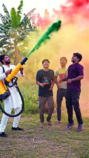 Holi Festival Special 🎨 | Next Level Electric Pichkari & Color Bomb #holispecial