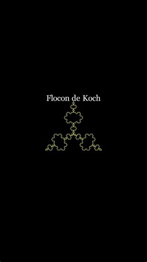 prof Saâd on Instagram: "❄️Le flocon de Koch : une figure infinie dans un espace fini ! La magie des mathématiques fractales expliquée simplement. #Maths #Fractale #Koch #Géométrie #Infinie #Éducation #MathArt #Science #Inspiration #ReelsMaths #ProfJamal #Manim #MathTikTok"