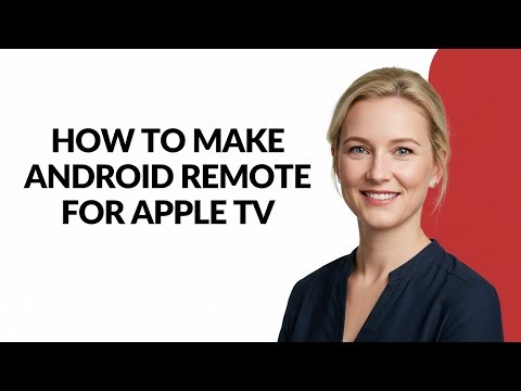 How to Make Android Remote for Apple Tv - Julia'sTutorials