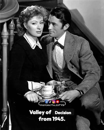 Gregory Peck in The Valley of Decision (1945) 💖 #HistoricTalesTYS #FBLifestyle | Historic Tales By TYS