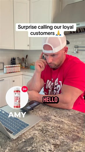 Joey Swoll on Instagram: "We are so grateful for Amy and all of our loyal customers! THANK YOU! ❤️ @taste_flavorco"