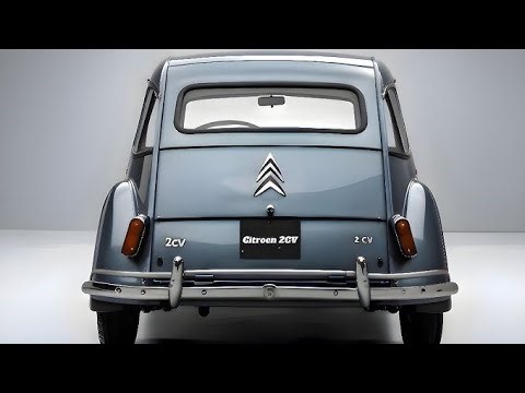 Classic to Electric: The 2026 Citroën 2CV Redefines Old School Cool!