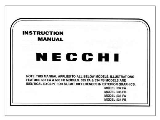 Necchi Supernova 512 535 536 537 Julia 534 Manual Sewing Machine Instruction Manual PDF Vintage English PDF Instant Download Complete Guide - Etsy Australia