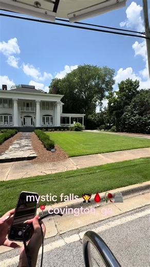 Exploring Mystic Falls in Covington, Georgia