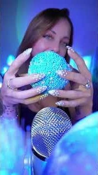 Sticky Ball ASMR 🫠💙💤 #asmr #asmrsounds #asmrvideo #asmrlivestream #livestream