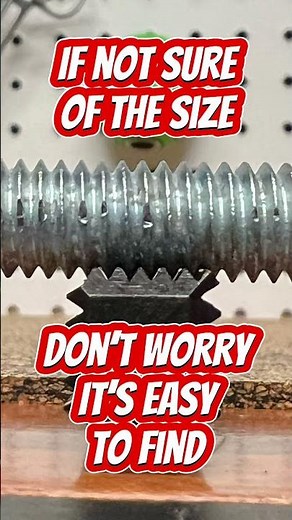 NICHOLSON Thread File Demonstration 💪😎👍 Stoney’s Tool Tip of the Week! #shorts #tooltips #tools