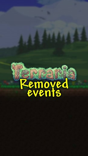 These are Terraria's removed and unreleased events 🌳🦃🐰 #gaming #terraria #terrariamemes #terrariagameplay #relogic #terrariamobile