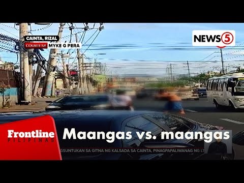 2 driver na nagsuntukan sa gitna ng kalsada, pinagpapaliwanag ng LTO | Frontline Pilipinas