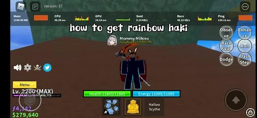 how to get rainbow haki #fyp #bloxfruits #foryou #tutorial #robloxbloxfruits #monkey