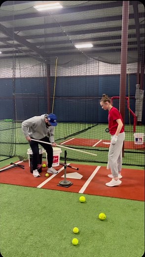 Cross Feet Drill Baseball for Improved Hitting Performance