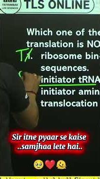 The Most Loving Way to Learn Biology! Ashish Sir TLS Online ✨❤️