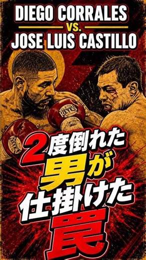 2度倒れた男が仕掛けた罠｜コラレスvsカスティージョ逆転の真相 #shorts