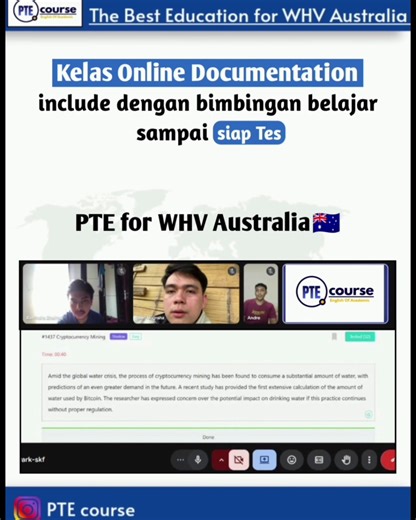 Pte Course on TikTok