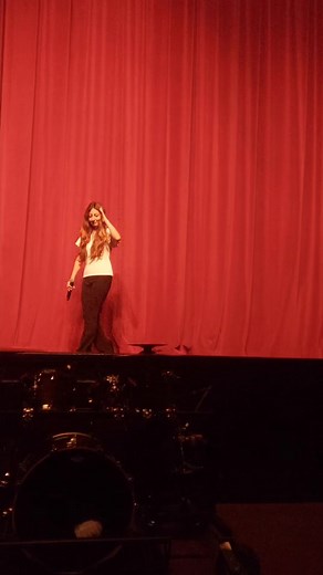 School Fall concert, Laufey Snow-white🤍❤️ She always surprises me without telling in advance that she has a solo song😊 | Marine Mara Hovhannisyan