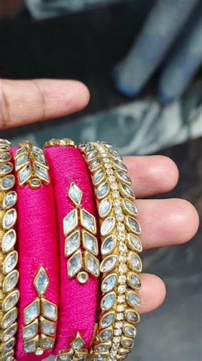 Silkthread bangles#trending #beautifulbanglesdesigns #shortsvideo #viral