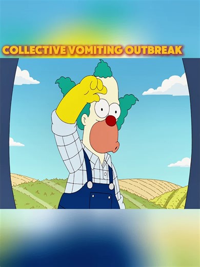 Simpsons Series Finale and Collective Vomiting Outbreak