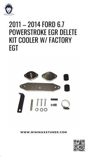 2011 – 2014 FORD 6.7 POWERSTROKE EGR DELETE KIT COOLER W/ FACTORY EGT