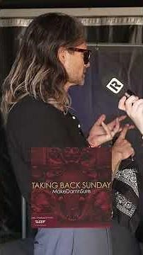 Taking Back Sunday has to play 7 songs for the rest of their shows