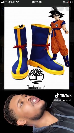 Anime Character Wearing Black Timbalands | Hilarious Moments
