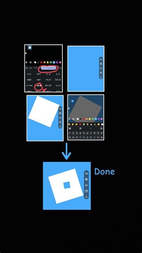 #how to make Roblox logo