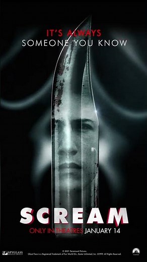 Scream | 2022 | Official Motion Poster 2 | Horror-Thriller