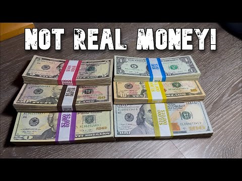 The MOST REALISTIC Prop Money I’ve Ever Seen! Fake Money Unboxing/Review
