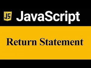 Return Statement in JavaScript (Hindi)