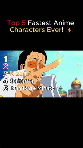 The Speed Kings of Anime! 🔥