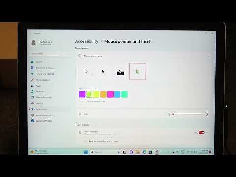 How to Customize Mouse Cursor on Microsoft Surface Go 3