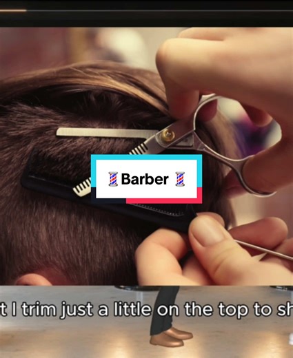 🇬🇧🇺🇸At the barber💈 Getting a haircut 💇 #englishlearning #learnenglish #englishtips #englishlanguage #Esl #barbershop #EasyEnglish #esl