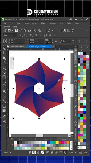 Part 67 tools in Corel Draw #coreldraw #shortvideo #begginers #graphicdesign