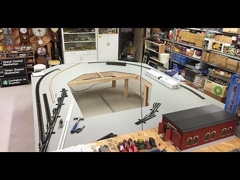 Drawing track easements for model railroad curves. Using Ross Switches and Gargraves track