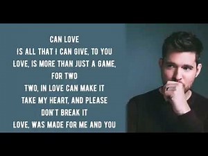 L is for the way you look at me (Lyrics)