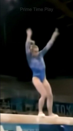This Balance Beam Performance is INSANE 🤸 #gymnastics #olympic #skills