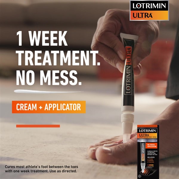 Lotrimin Ultra. 1-week Treatment.* No Mess. Cream Applicator 💃🏻 | Lotrimin