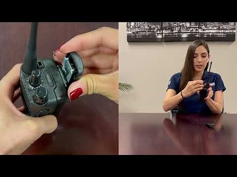 How To Replace The Belt Clip On A Motorola CP100D Two-Way Radio | Two Way Direct