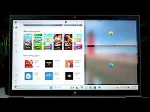 HP ZBook Firefly 14 – How to Use Split Screen