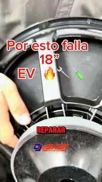 🔍 Así detectamos la fallaBocina EV ETX 1600W 🔊En DJ eShop / FM Electronics reparamos tu equipo