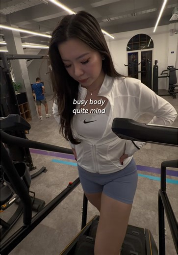 busy body with quite mind 🤍 . #gym#pilates#exercise#gymlife#pilatesforlife