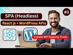 React js with WordPress APIs Headless Application || Dummy WordPress Posts