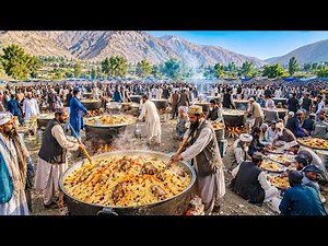 Inside a REAL Afghan Village Wedding! Giant Pots, Local Food & Happy Guests