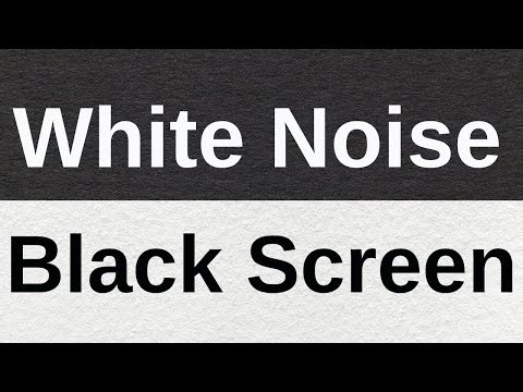 (No Ads) 24 Hours of Relaxing White Noise | Black Screen for Sleep, Focus, and Deep Meditation