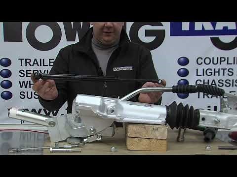 How to change a damper in a Bradley trailer coupling