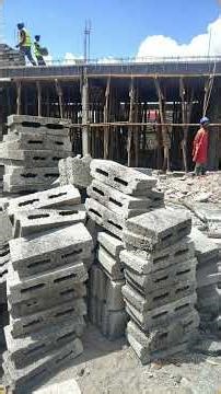 Flat Beams and Blocks Installation