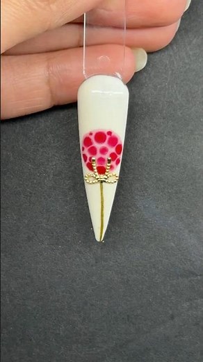 Christmas Ornament Nail Art 🎄✨ | Blooming Gel Design | Easy DIY & Beginner Friendly #christmasnails