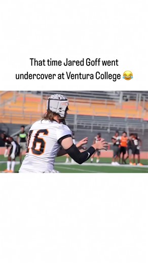 Jared Goff Undercover at Ventura College: A Football Surprise