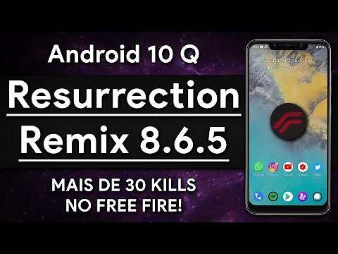Resurrection Remix v8.6.5 | Android 10.0 Q | EXTREME STABILITY, OVER 30 KILLS IN FREE FIRE!